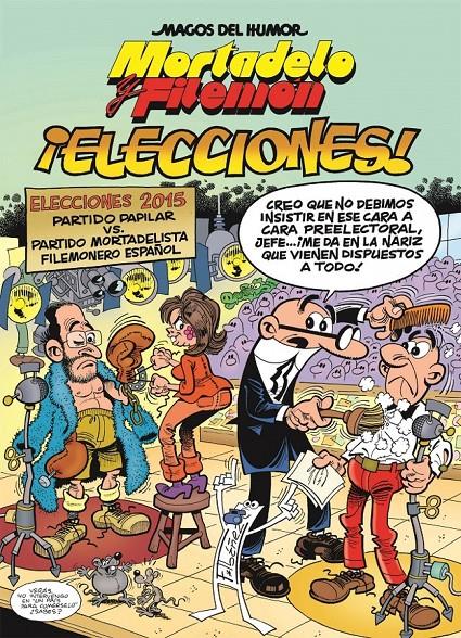 ¡ELECCIONES! MORTADELO Y FILEMON  | 9788466657938 | IBÁÑEZ TALAVERA, FRANCISCO | Llibreria Ombra | Llibreria online de Rubí, Barcelona | Comprar llibres en català i castellà online