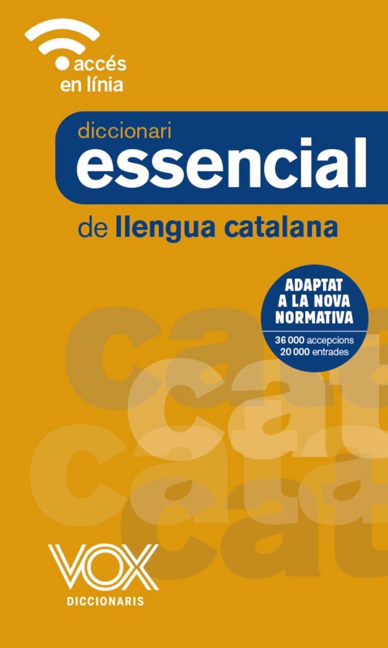 DICCIONARI ESSENCIAL DE LLENGUA CATALANA | 9788499742861 | VOX EDITORIAL | Llibreria Ombra | Llibreria online de Rubí, Barcelona | Comprar llibres en català i castellà online