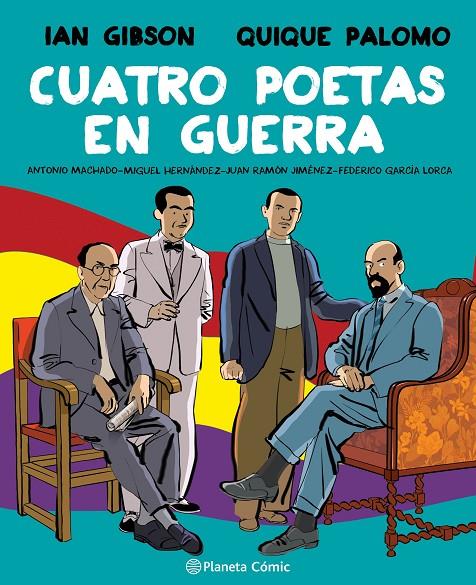 CUATRO POETAS EN GUERRA (NOVELA GRÁFICA) | 9788491749998 | GIBSON, IAN/PALOMO, QUIQUE | Llibreria Ombra | Llibreria online de Rubí, Barcelona | Comprar llibres en català i castellà online