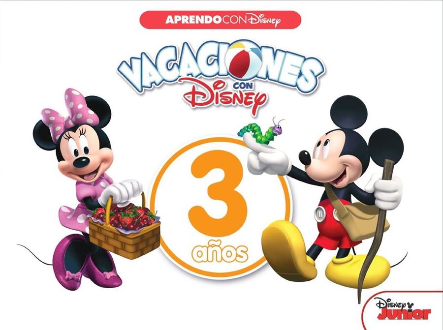 VACACIONES CON DISNEY. 3 AÑOS | 9788416548477 | DISNEY | Llibreria Ombra | Llibreria online de Rubí, Barcelona | Comprar llibres en català i castellà online