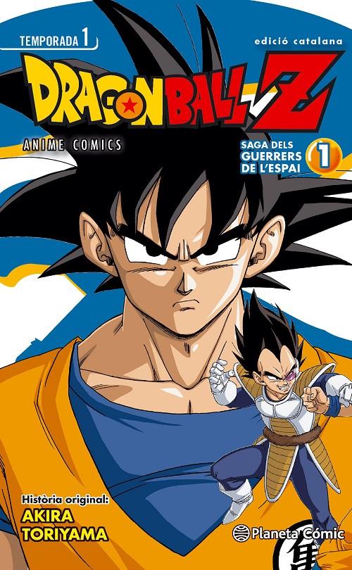 DRAGON BALL Z ANIME SAGA DEL GUERRERS DE L ESPAI Nº01 | 9788416308064 | AKIRA TORIYAMA | Llibreria Ombra | Llibreria online de Rubí, Barcelona | Comprar llibres en català i castellà online