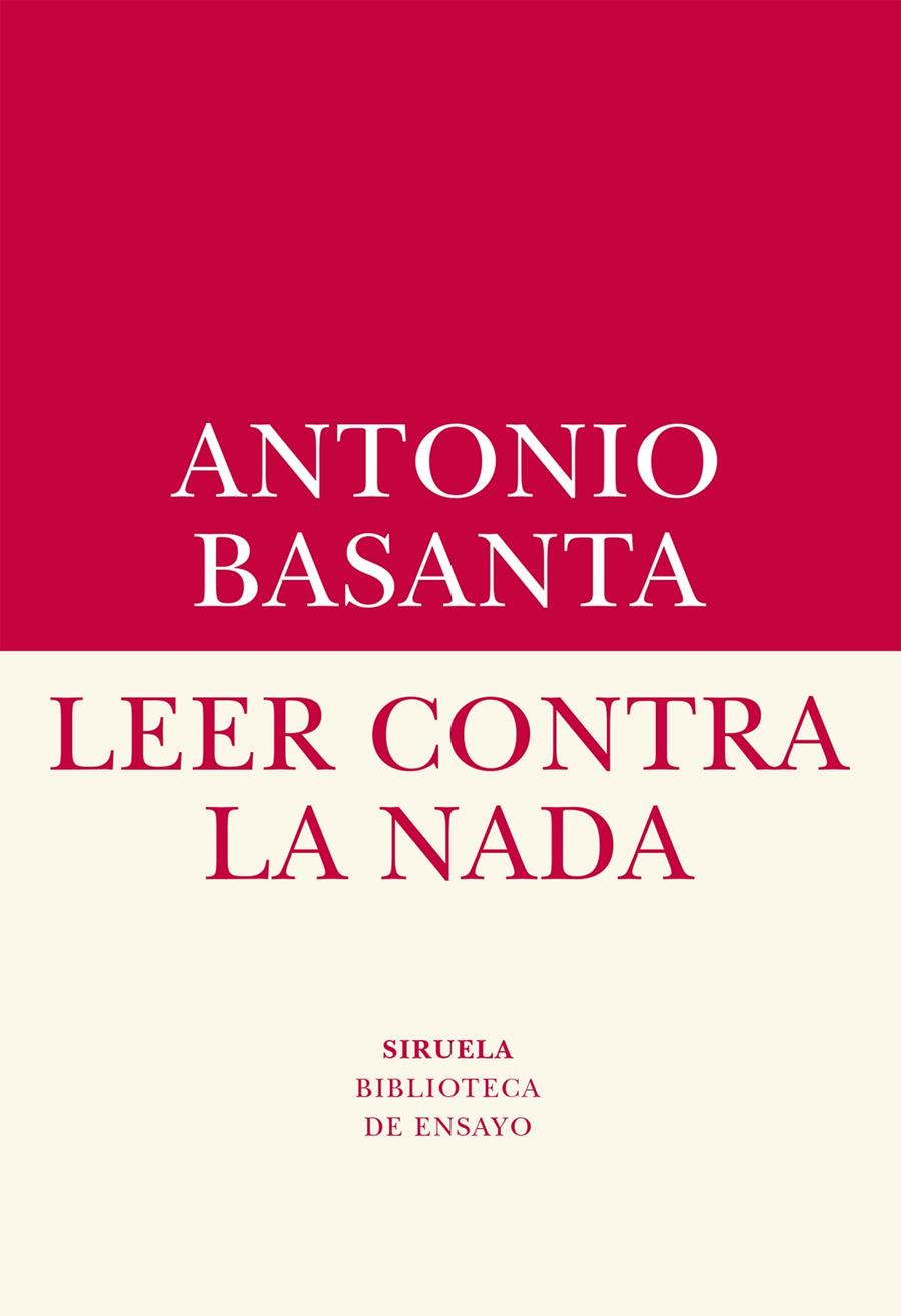 LEER CONTRA LA NADA | 9788417151409 | BASANTA, ANTONIO | Llibreria Ombra | Llibreria online de Rubí, Barcelona | Comprar llibres en català i castellà online