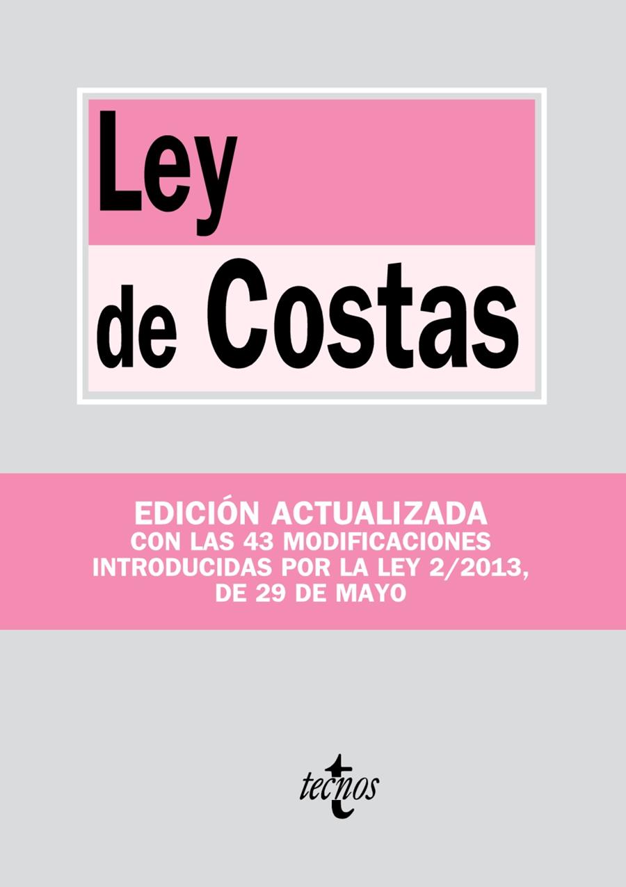 LEY DE COSTAS | 9788430959044 | Llibreria Ombra | Llibreria online de Rubí, Barcelona | Comprar llibres en català i castellà online