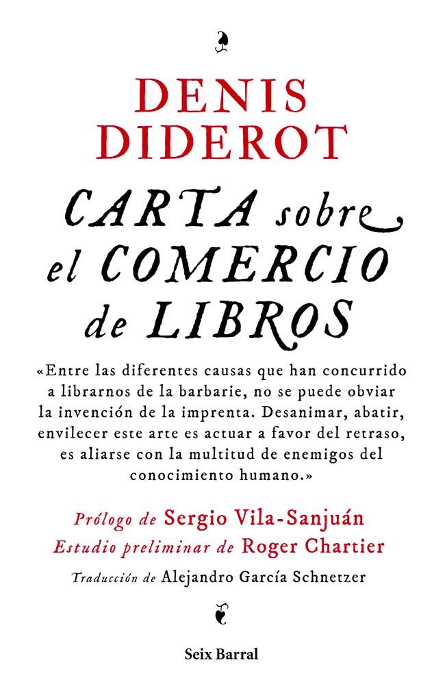 CARTA SOBRE EL COMERCIO DE LIBROS | 9788432214820 | DENIS DIDEROT | Llibreria Ombra | Llibreria online de Rubí, Barcelona | Comprar llibres en català i castellà online