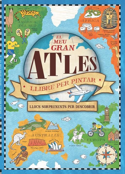 EL MEU GRAN ATLES. LLIBRE PER PINTAR | 9788448846435 | VARIOS AUTORES/HUGHES, NATALIE | Llibreria Ombra | Llibreria online de Rubí, Barcelona | Comprar llibres en català i castellà online