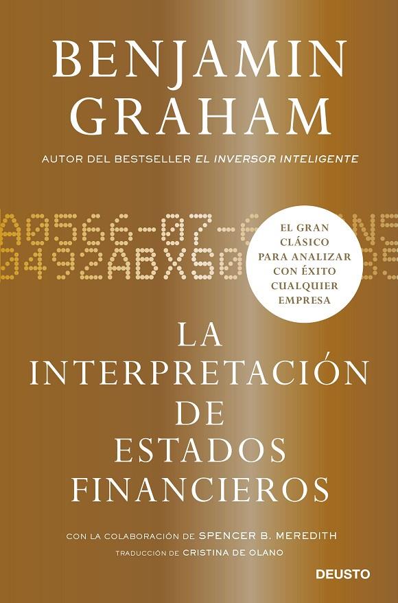 LA INTERPRETACIÓN DE ESTADOS FINANCIEROS | 9788423433308 | GRAHAM, BENJAMIN | Llibreria Ombra | Llibreria online de Rubí, Barcelona | Comprar llibres en català i castellà online