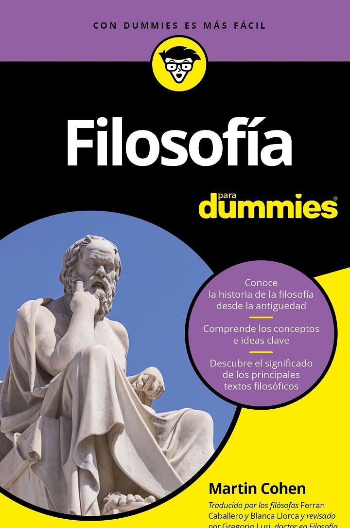 FILOSOFÍA PARA DUMMIES | 9788432903274 | MARTIN COHEN | Llibreria Ombra | Llibreria online de Rubí, Barcelona | Comprar llibres en català i castellà online