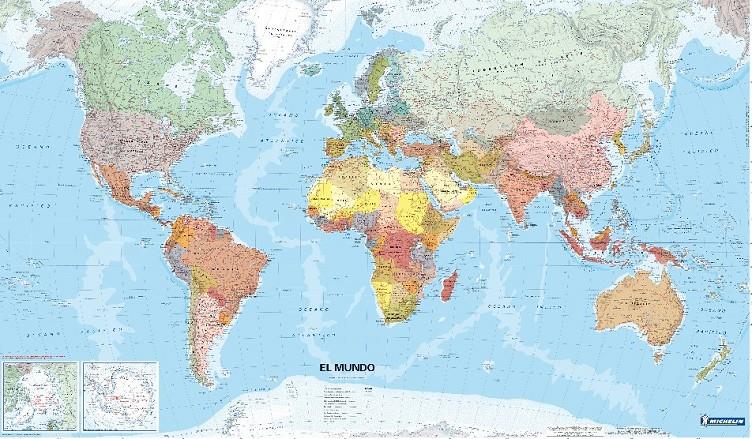 MAPA EN TUBO EL MUNDO (PEQUEÑO FORMATO) | 9782067136274 | VARIOS AUTORES | Llibreria Ombra | Llibreria online de Rubí, Barcelona | Comprar llibres en català i castellà online