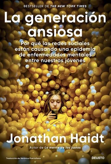 LA GENERACIÓN ANSIOSA | 9788423437290 | HAIDT, JONATHAN | Llibreria Ombra | Llibreria online de Rubí, Barcelona | Comprar llibres en català i castellà online