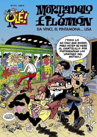 DA VINCI, EL PINTAMONA... LISA (OLÉ! MORTADELO 212) | 9788402422941 | IBÁÑEZ, FRANCISCO | Llibreria Ombra | Llibreria online de Rubí, Barcelona | Comprar llibres en català i castellà online