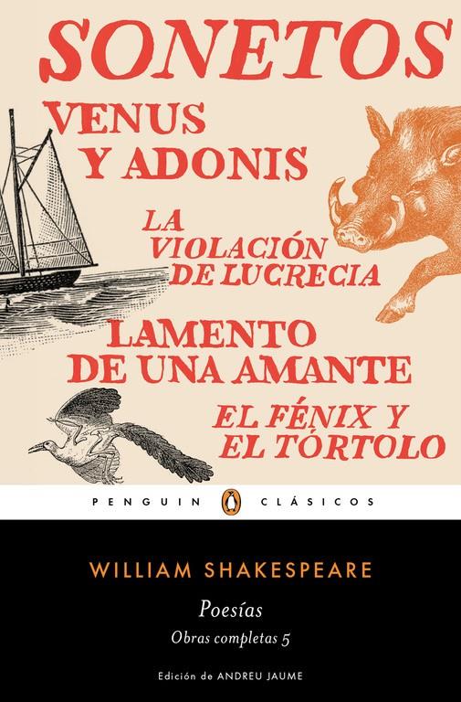 POESÍAS (OBRA COMPLETA SHAKESPEARE 5) | 9788491051381 | SHAKESPEARE,WILLIAM | Llibreria Ombra | Llibreria online de Rubí, Barcelona | Comprar llibres en català i castellà online