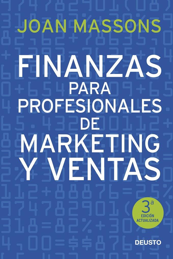 FINANZAS PARA PROFESIONALES DE MARKETING Y VENTAS | 9788423422395 | JOAN MASSONS RABASSA | Llibreria Ombra | Llibreria online de Rubí, Barcelona | Comprar llibres en català i castellà online