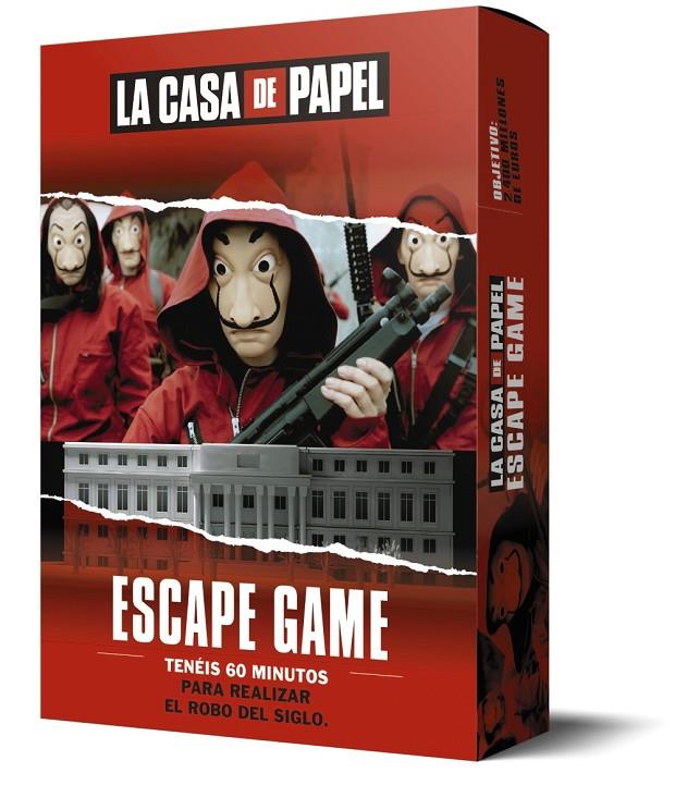 LA CASA DE PAPEL. ESCAPE GAME | 9788417720438 | LAROUSSE EDITORIAL | Llibreria Ombra | Llibreria online de Rubí, Barcelona | Comprar llibres en català i castellà online