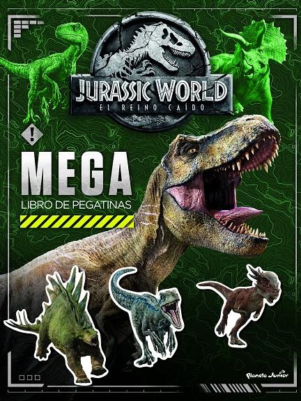 JURASSIC WORLD. MEGALIBRO DE PEGATINAS | 9788408185390 | UNIVERSAL STUDIOS | Llibreria Ombra | Llibreria online de Rubí, Barcelona | Comprar llibres en català i castellà online