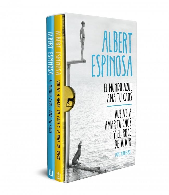 ALBERT ESPINOSA (EDICIÓN ESTUCHE CON: EL MUNDO AZUL. AMA TU CAOS | VUELVE A AMAR | 9788466380799 | ESPINOSA, ALBERT | Llibreria Ombra | Llibreria online de Rubí, Barcelona | Comprar llibres en català i castellà online