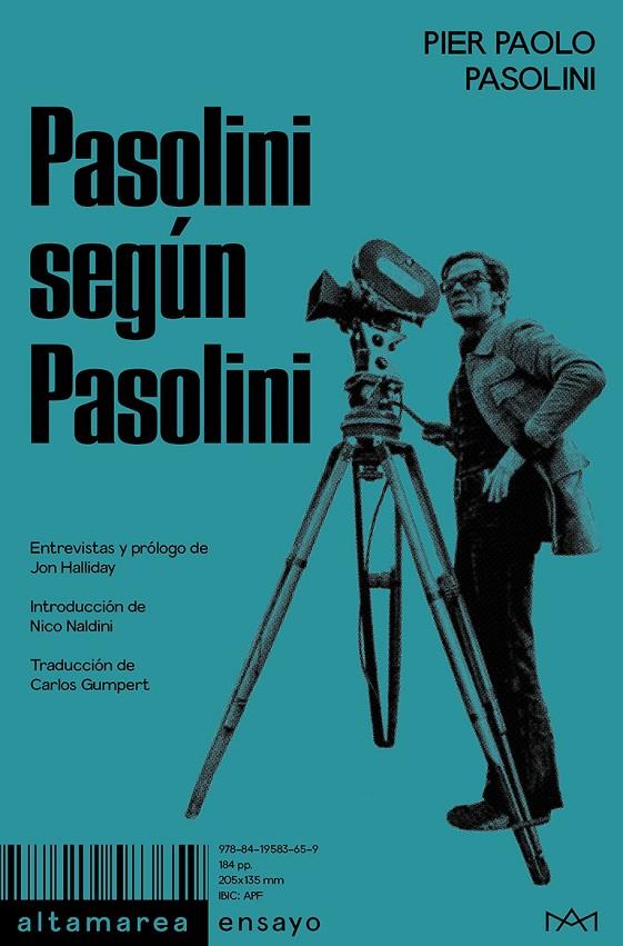 PASOLINI SEGÚN PASOLINI | 9788419583659 | PASOLINI, PIER PAOLO | Llibreria Ombra | Llibreria online de Rubí, Barcelona | Comprar llibres en català i castellà online