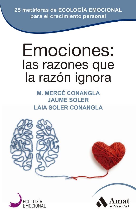 EMOCIONES: LAS RAZONES QUE LA RAZÓN IGNORA | 9788418114861 | CONANGLA MARÍN, MERCÈ / SOLER LLEONART, JAUME / SOLER CONANGLA, LAIA | Llibreria Ombra | Llibreria online de Rubí, Barcelona | Comprar llibres en català i castellà online