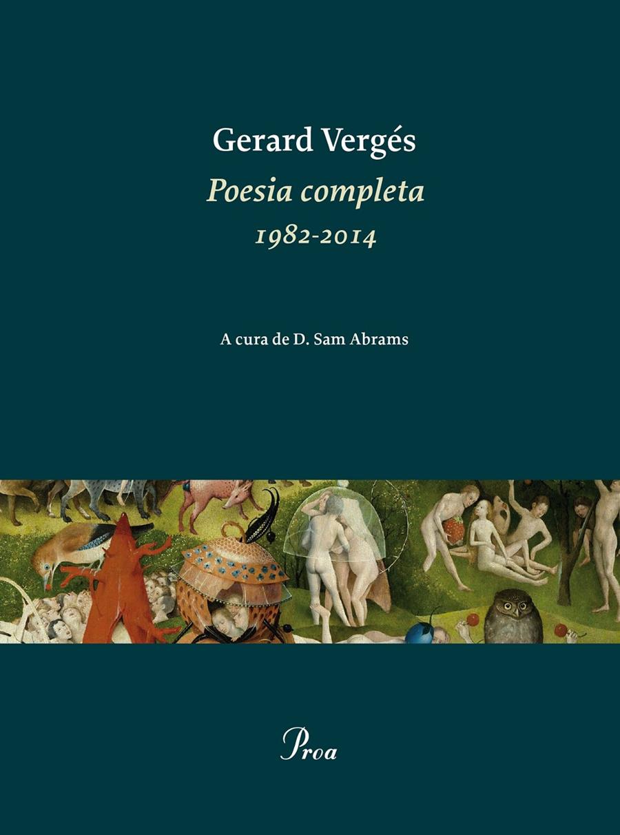 POESIA COMPLETA 1982-2014 | 9788475885926 | GERARD VERGES PRÍNCEP | Llibreria Ombra | Llibreria online de Rubí, Barcelona | Comprar llibres en català i castellà online