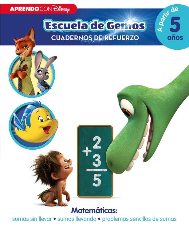 DISNEY SUMAS (ESCUELA DE GENIOS - MATEMÁTICAS) | 9788416548323 | DISNEY | Llibreria Ombra | Llibreria online de Rubí, Barcelona | Comprar llibres en català i castellà online