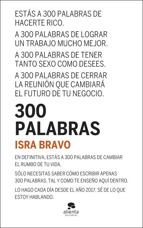 300 PALABRAS | 9788413443867 | BRAVO, ISRA | Llibreria Ombra | Llibreria online de Rubí, Barcelona | Comprar llibres en català i castellà online