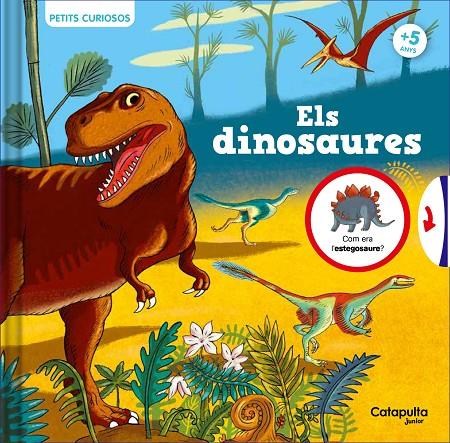 PETITS CURIOSOS: ELS DINOSAURES | 9788419987020 | ROLAND, CLAUDINE | Llibreria Ombra | Llibreria online de Rubí, Barcelona | Comprar llibres en català i castellà online