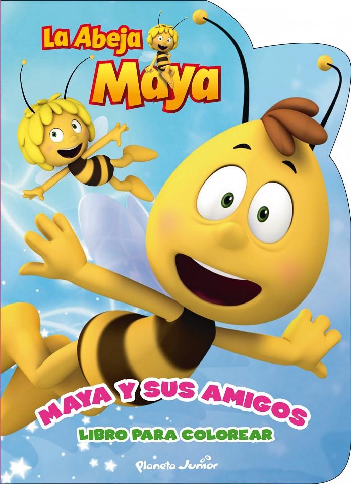 LA ABEJA MAYA MAYA Y SUS AMIGOS LIBRO PARA COLOREAR | 9788408031000 | LA ABEJA MAYA | Llibreria Ombra | Llibreria online de Rubí, Barcelona | Comprar llibres en català i castellà online