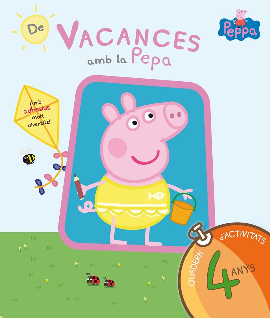 LA PEPA PIG DE VACANCES AMB LA PEPA QUADERN D'ACTIVITATS 4 ANYS | 9788437200705 | Llibreria Ombra | Llibreria online de Rubí, Barcelona | Comprar llibres en català i castellà online