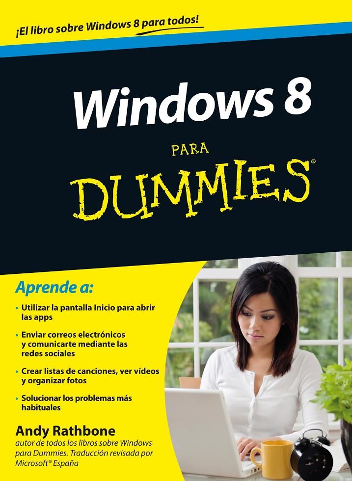 WINDOWS 8 PARA DUMMIES | 9788432900778 | ANDY RATHBONE | Llibreria Ombra | Llibreria online de Rubí, Barcelona | Comprar llibres en català i castellà online