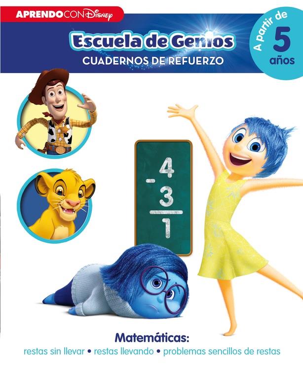 DISNEY RESTAS Y RESTAS LLEVANDO (ESCUELA DE GENIOS - MATEMÁTICAS) | 9788416548330 | DISNEY | Llibreria Ombra | Llibreria online de Rubí, Barcelona | Comprar llibres en català i castellà online