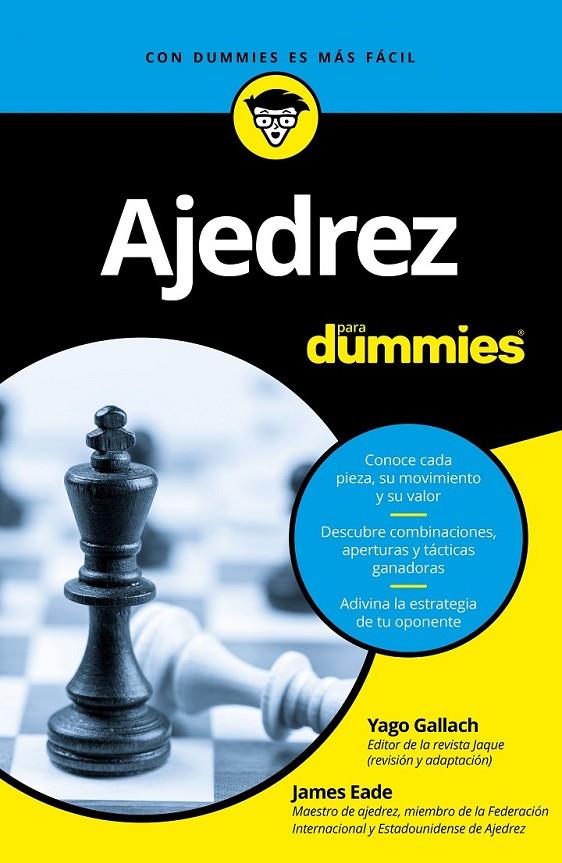 AJEDREZ PARA DUMMIES | 9788432904141 | EADE, JAMES | Llibreria Ombra | Llibreria online de Rubí, Barcelona | Comprar llibres en català i castellà online