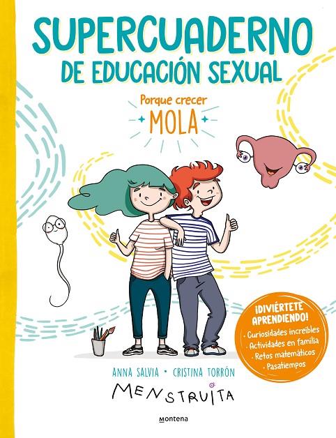 SUPERCUADERNO DE EDUCACIÓN SEXUAL | 9788419501165 | TORRÓN (MENSTRUITA), CRISTINA/SALVIA, ANNA | Llibreria Ombra | Llibreria online de Rubí, Barcelona | Comprar llibres en català i castellà online