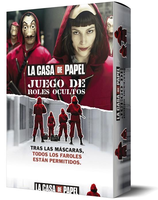 LA CASA DE PAPEL. JUEGO DE ROLES OCULTOS | 9788417720445 | LAROUSSE EDITORIAL | Llibreria Ombra | Llibreria online de Rubí, Barcelona | Comprar llibres en català i castellà online