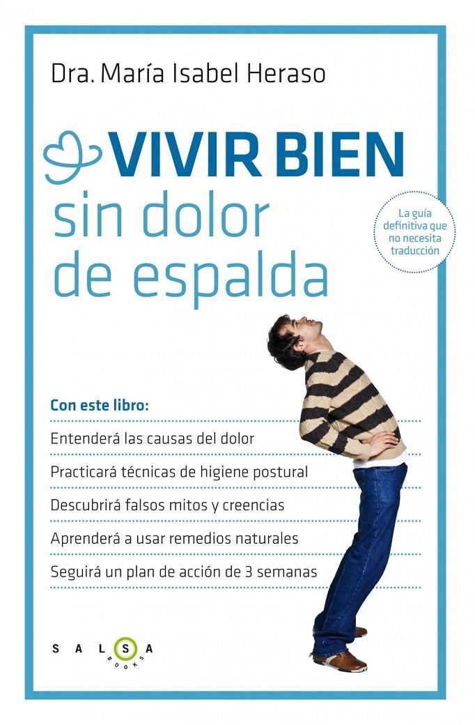 VIVIR BIEN SIN DOLOR DE ESPALDA | 9788415193456 | MARÍA ISABEL HERASO | Llibreria Ombra | Llibreria online de Rubí, Barcelona | Comprar llibres en català i castellà online