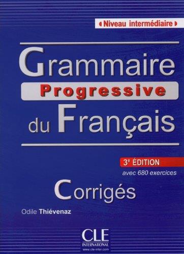 GRAMMAIRE PROGRESSIVE DU FRANÇAIS INTÉRMEDIAIRE CORRIGÉS (3ªEDICIÓN) | 9782090381177 | COLLECTIF | Llibreria Ombra | Llibreria online de Rubí, Barcelona | Comprar llibres en català i castellà online