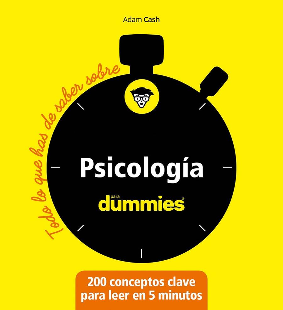 PSICOLOGÍA PARA DUMMIES | 9788432905599 | CASH, ADAM | Llibreria Ombra | Llibreria online de Rubí, Barcelona | Comprar llibres en català i castellà online