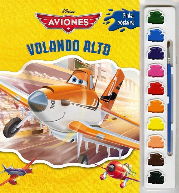 AVIONES VOLANDO ALTO  PINTA PÓSTERS CON ACUARELAS | 9788499515281 | DISNEY | Llibreria Ombra | Llibreria online de Rubí, Barcelona | Comprar llibres en català i castellà online