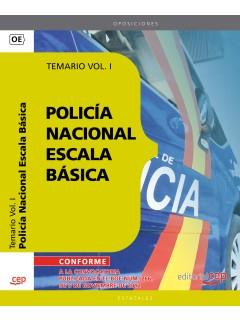 POLICÍA NACIONAL ESCALA BÁSICA. TEMARIO VOL. I. | 9788468121055 | EDITORIAL CEP | Llibreria Ombra | Llibreria online de Rubí, Barcelona | Comprar llibres en català i castellà online