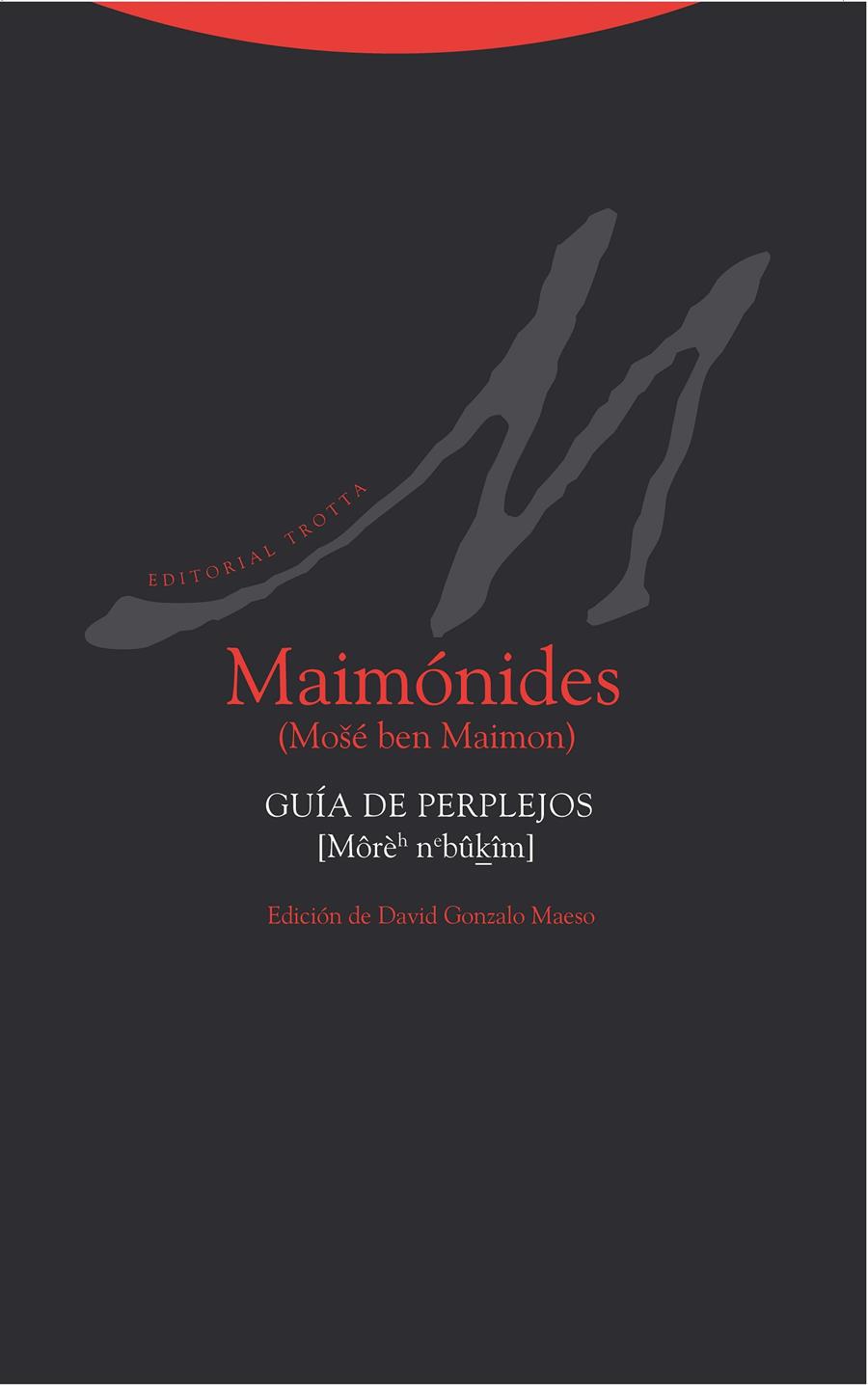 GUÍA DE PERPLEJOS | 9788498795936 | MAIMÓNIDES | Llibreria Ombra | Llibreria online de Rubí, Barcelona | Comprar llibres en català i castellà online