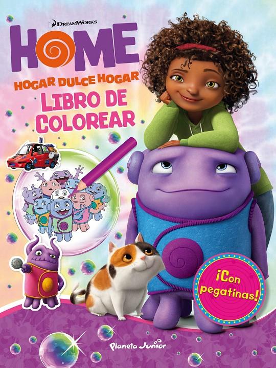 HOME. LIBRO DE COLOREAR | 9788408139287 | DREAMWORKS | Llibreria Ombra | Llibreria online de Rubí, Barcelona | Comprar llibres en català i castellà online