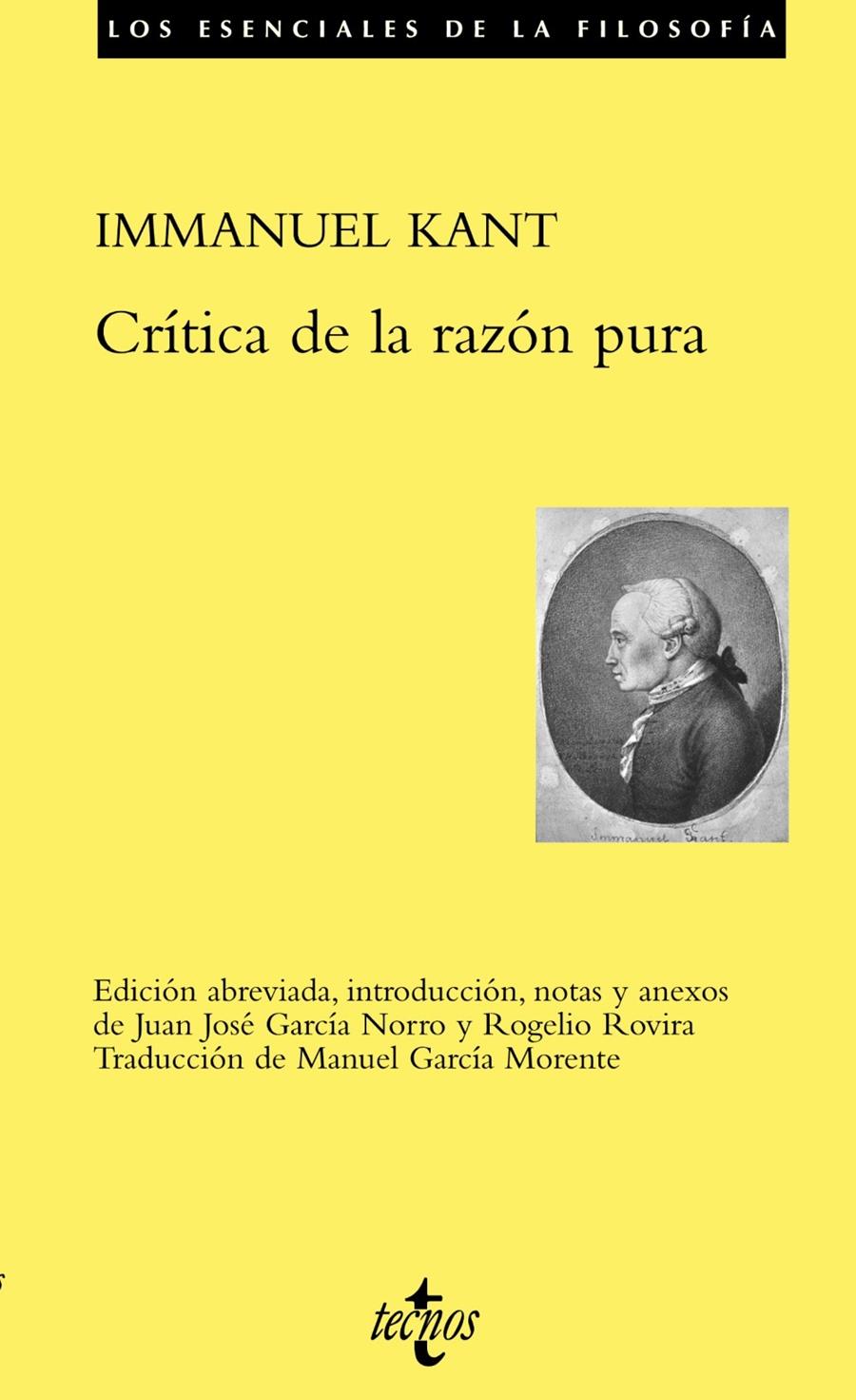 CRÍTICA DE LA RAZÓN PURA | 9788430938100 | KANT, IMMANUEL | Llibreria Ombra | Llibreria online de Rubí, Barcelona | Comprar llibres en català i castellà online