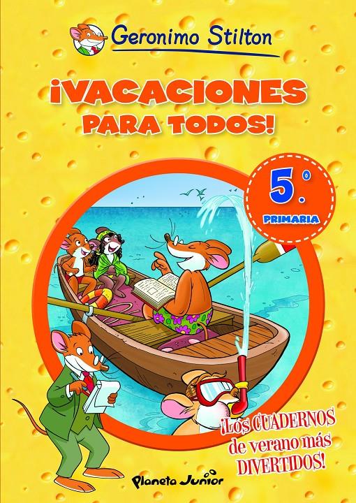 VACACIONES PARA TODOS 5 EP | 9788408007005 | GERONIMO STILTON | Llibreria Ombra | Llibreria online de Rubí, Barcelona | Comprar llibres en català i castellà online