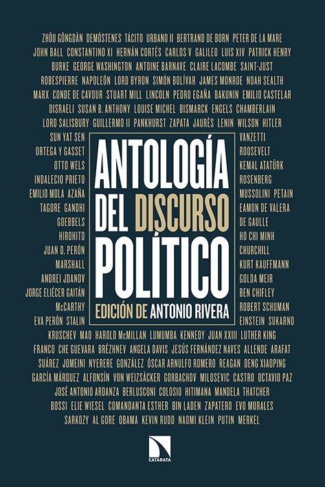 ANTOLOGÍA DEL DISCURSO POLÍTICO | 9788490971178 | ANTONIO RIVERA | Llibreria Ombra | Llibreria online de Rubí, Barcelona | Comprar llibres en català i castellà online