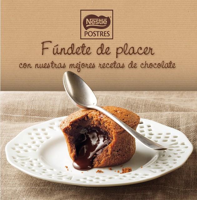 NESTLÉ POSTRES FÚNDETE DE PLACER CON NUESTRAS MEJORES RECETAS DE CHOCOLATE | 9788497859653 | NESTLE POSTRES | Llibreria Ombra | Llibreria online de Rubí, Barcelona | Comprar llibres en català i castellà online