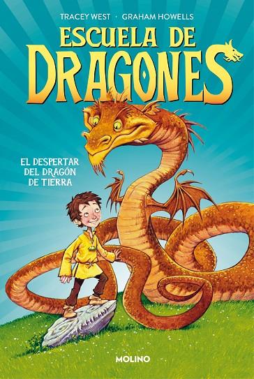 ESCUELA DE DRAGONES 1 - EL DESPERTAR DEL DRAGÓN DE TIERRA | 9788427224919 | WEST, TRACEY | Llibreria Ombra | Llibreria online de Rubí, Barcelona | Comprar llibres en català i castellà online