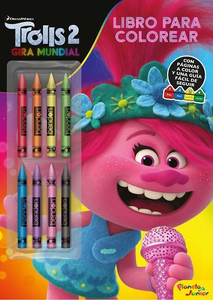 TROLLS 2. LIBRO PARA COLOREAR CON CERAS | 9788408218241 | DREAMWORKS | Llibreria Ombra | Llibreria online de Rubí, Barcelona | Comprar llibres en català i castellà online