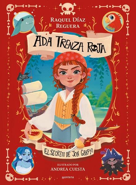 ADA TRENZA ROJA 1 - EL SECRETO DE JON GARFIO | 9788419975010 | DÍAZ REGUERA, RAQUEL | Llibreria Ombra | Llibreria online de Rubí, Barcelona | Comprar llibres en català i castellà online