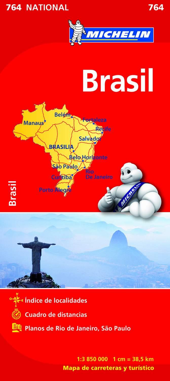 MAPA NATIONAL BRASIL | 9782067173514 | MICHELIN | Llibreria Ombra | Llibreria online de Rubí, Barcelona | Comprar llibres en català i castellà online