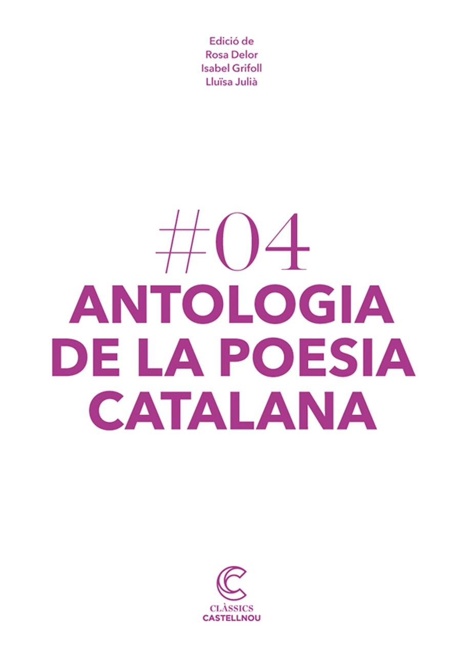 ANTOLOGIA DE LA POESIA CATALANA | 9788498049695 | Llibreria Ombra | Llibreria online de Rubí, Barcelona | Comprar llibres en català i castellà online