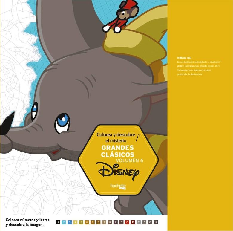 COLOREA Y DESCUBRE EL MISTERIO-GRANDES CLÁSICOS DISNEY VOLUMEN 6 | 9788417586362 | VARIOS AUTORES | Llibreria Ombra | Llibreria online de Rubí, Barcelona | Comprar llibres en català i castellà online