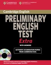 CAMBRIDGE PRELIMINARY ENGLISH TEST EXTRA STUDENT'S BOOK WITH ANSWERS AND CD-ROM | 9780521676687 | CAMBRIDGE ESOL | Llibreria Ombra | Llibreria online de Rubí, Barcelona | Comprar llibres en català i castellà online